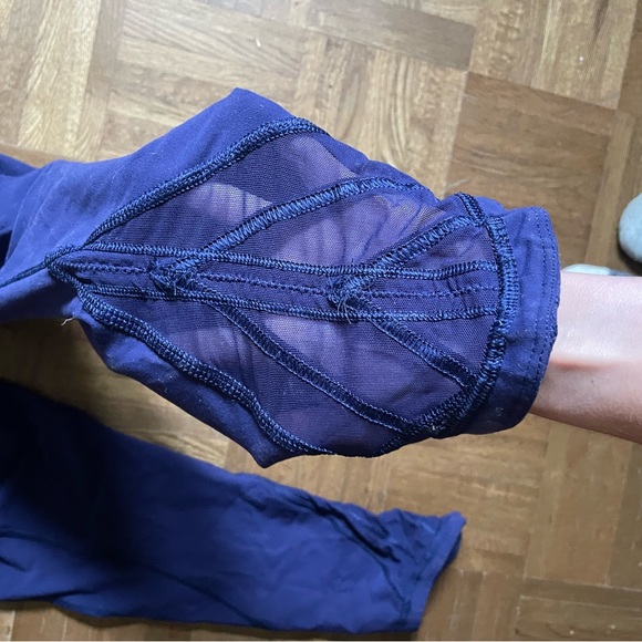 Lulul HR leggings - Purple/Navy color - Picture 2 of 4